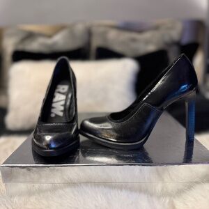 NWT G-STAR RAW Strett Pump II Black Leather Heels | Size 8 | New with Box